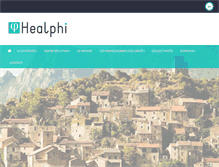 Tablet Screenshot of healphi.com